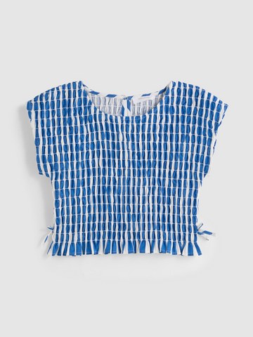 7-15yrs | Stripe Shirred Blouse detail 2
