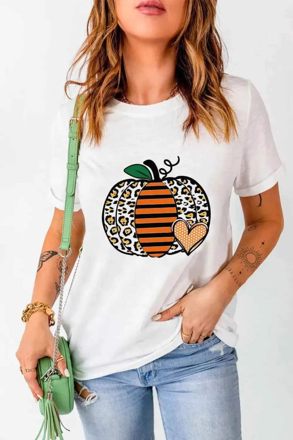 Easywear Graphic Round Neck Short Sleeve T-Shirt