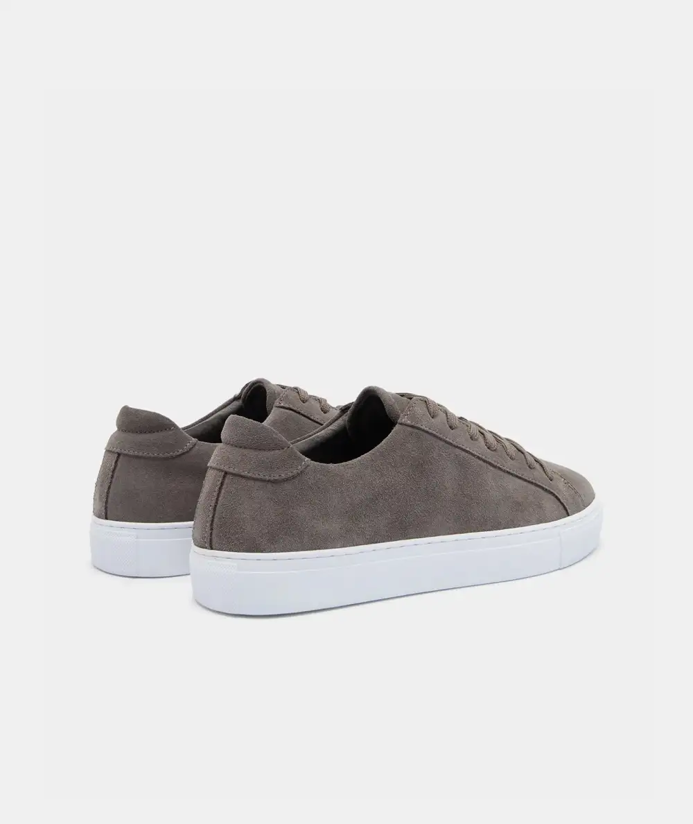 Understated Casual Suede Sneakers