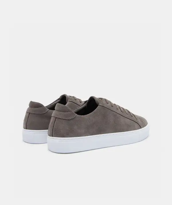Understated Casual Suede Sneakers