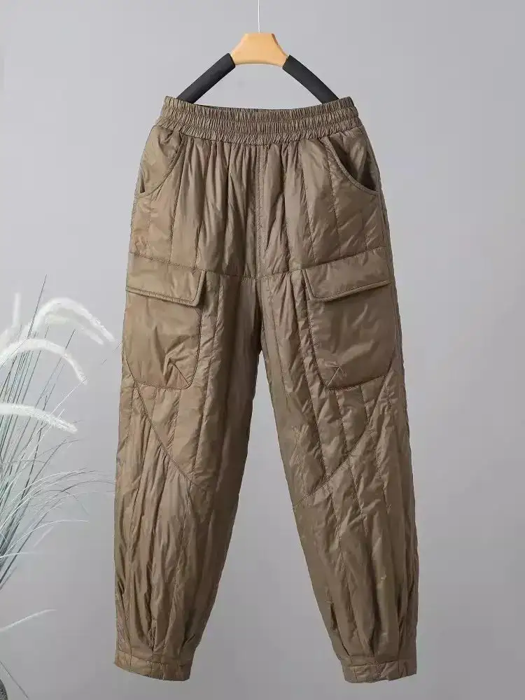 Insulated Quilted Casual Pants