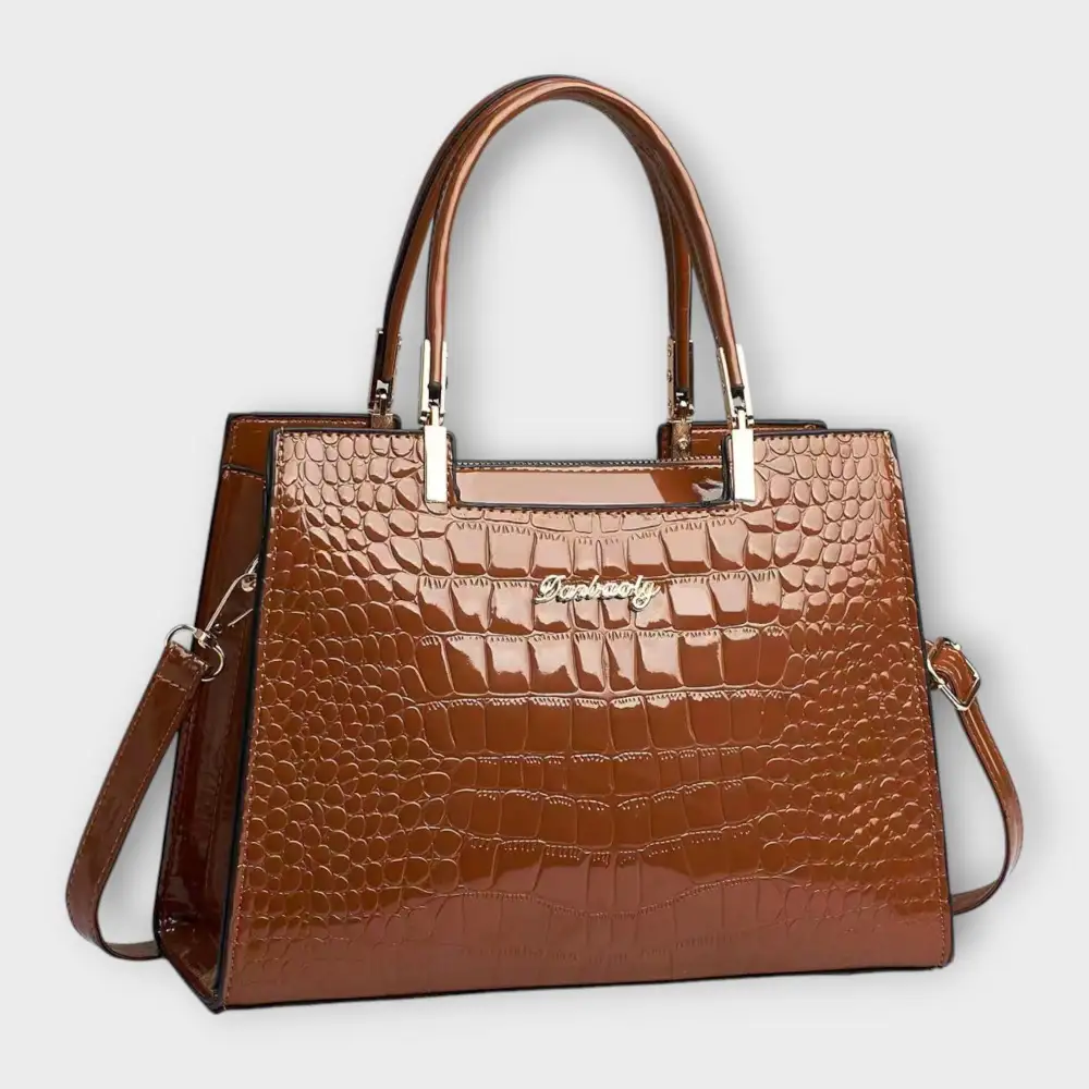 Structured Woven Handbag