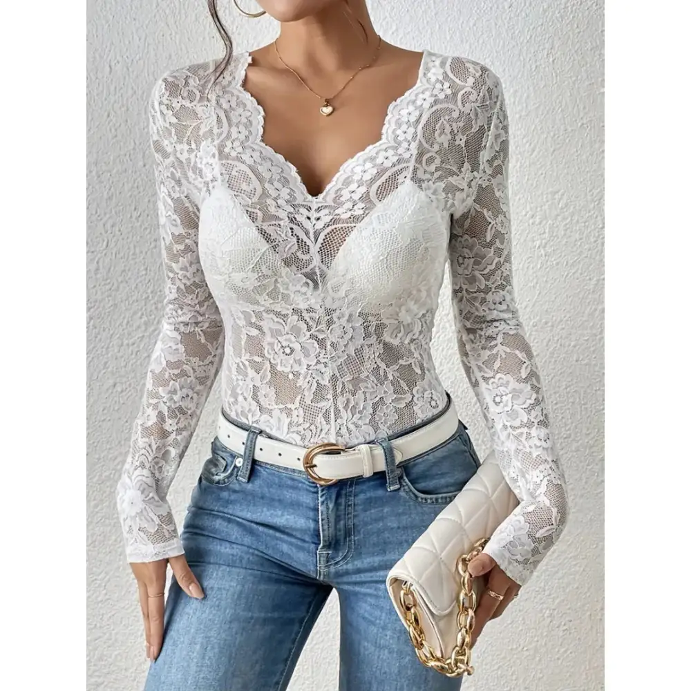 Relaxed Lace Bodysuit