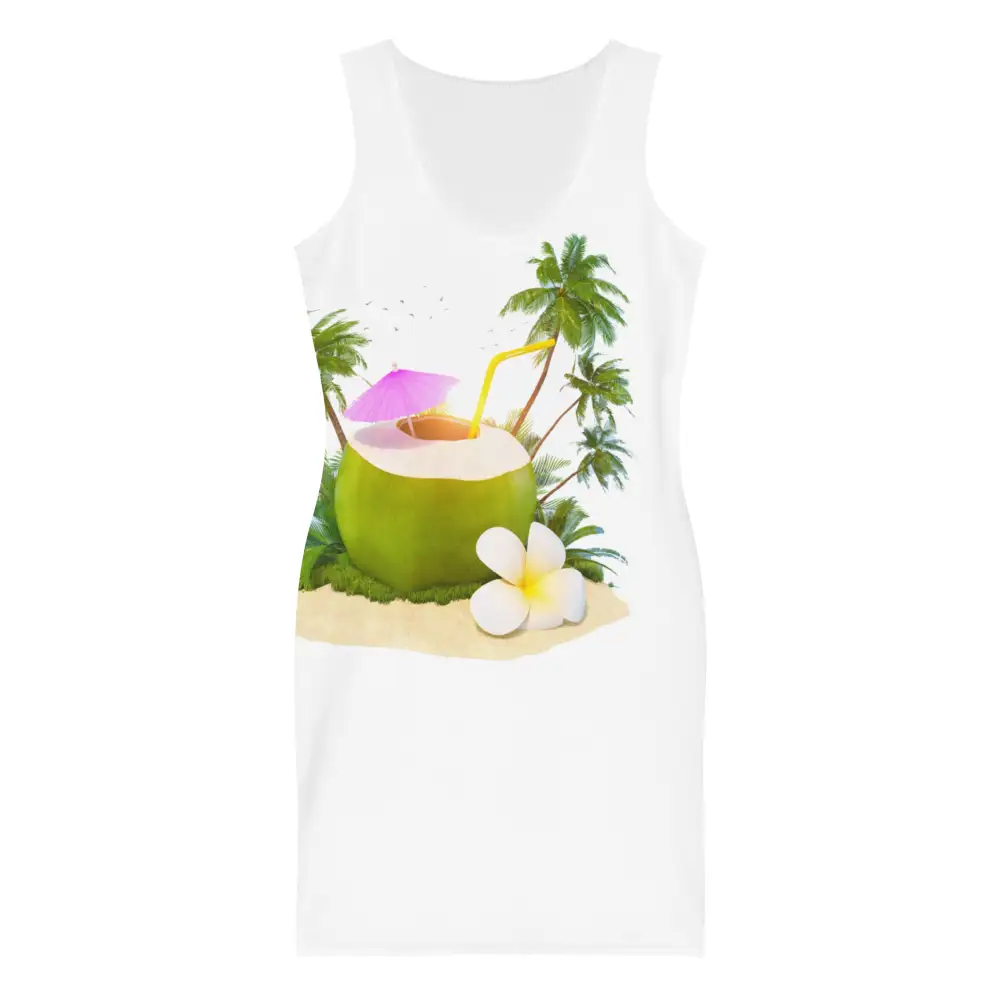 Bodycon Dress Coconut Cocktail