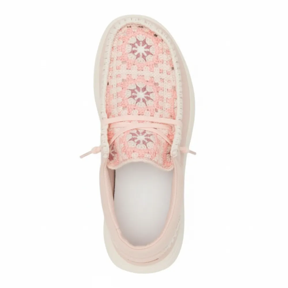 COMF Suede Crochet Casual Shoes For Women