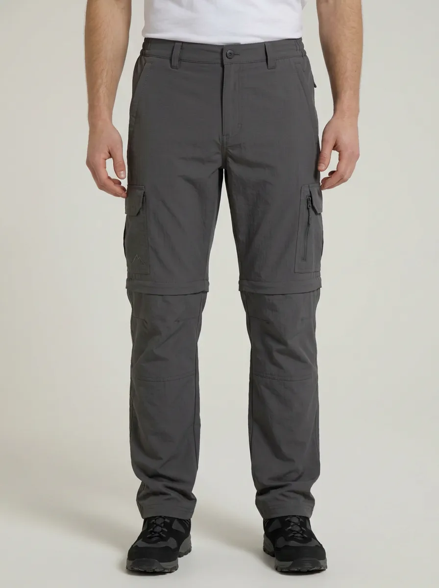 Men's Range Active Mountain Graphic Waterproof Zip-Off Tactical Cargo Pants