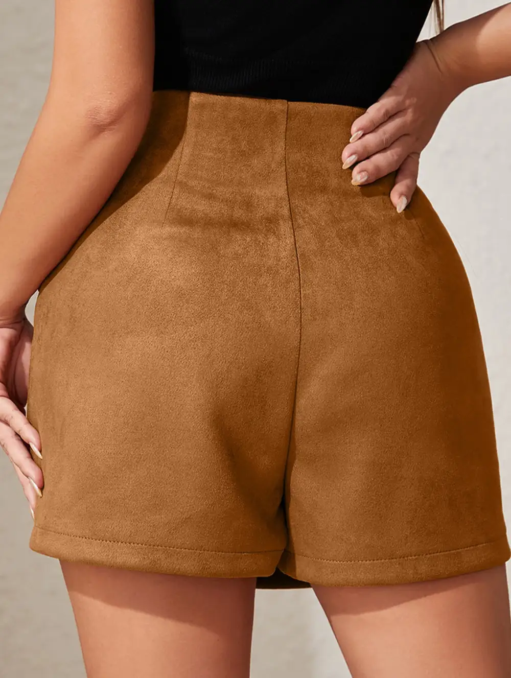Irregular Knotted Midi Skirt