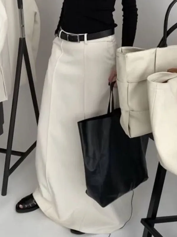 H-line Sleek Midi Skirt