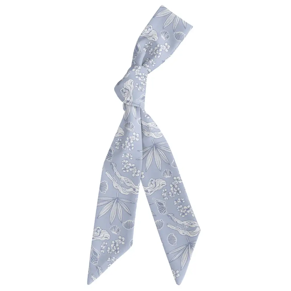 Driftwood Floral Pattern Hair Scarf