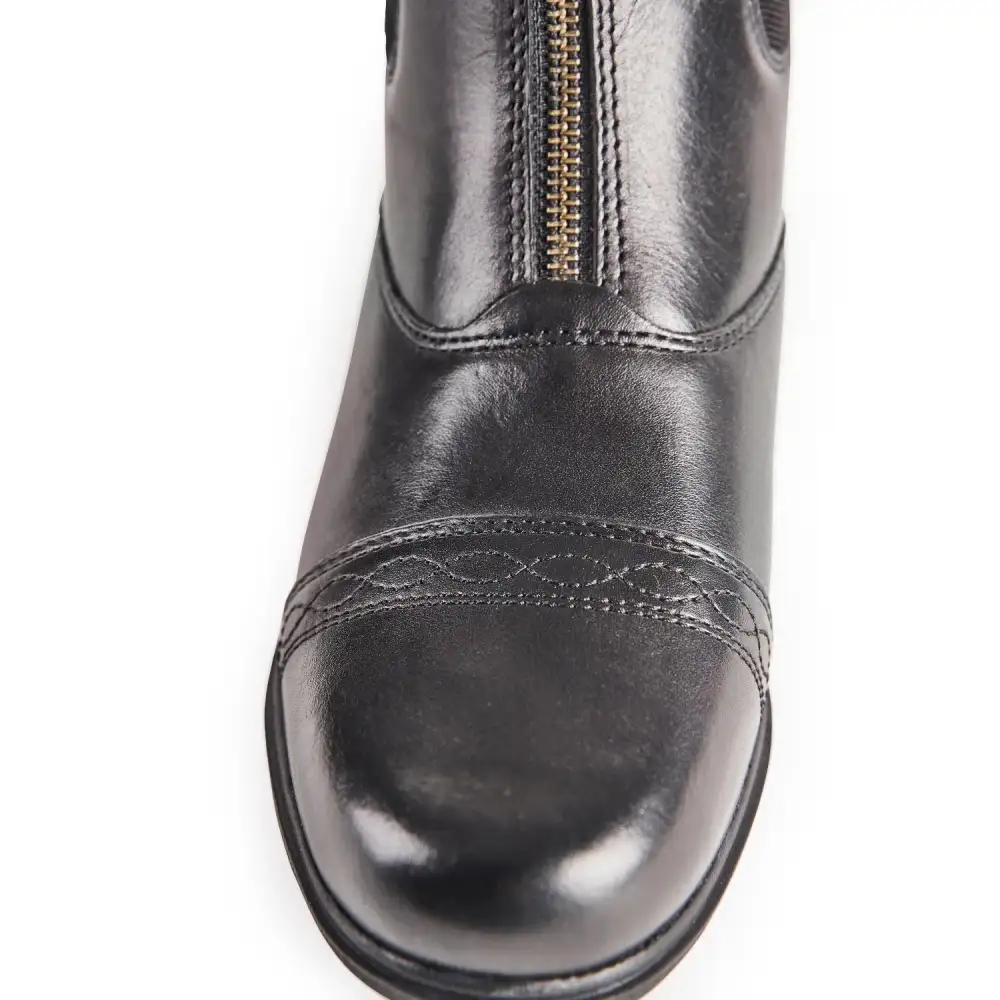 Refined Leather Comfort Riding Boots