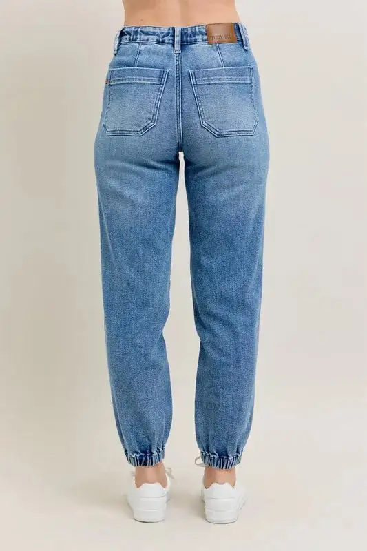 High Waist Denim Pants