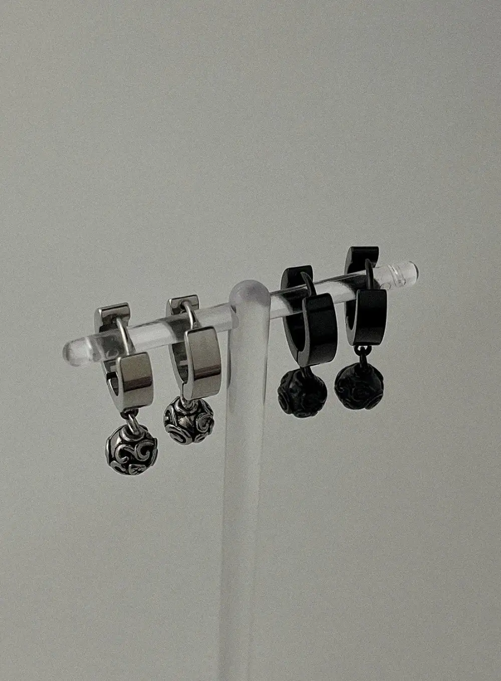 Ball One Touch Piercings Earrings
