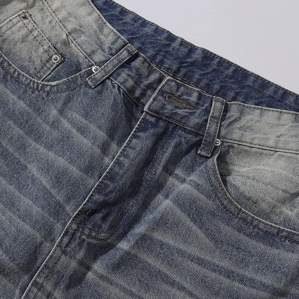 Urban Straight Leg Denim Jeans
