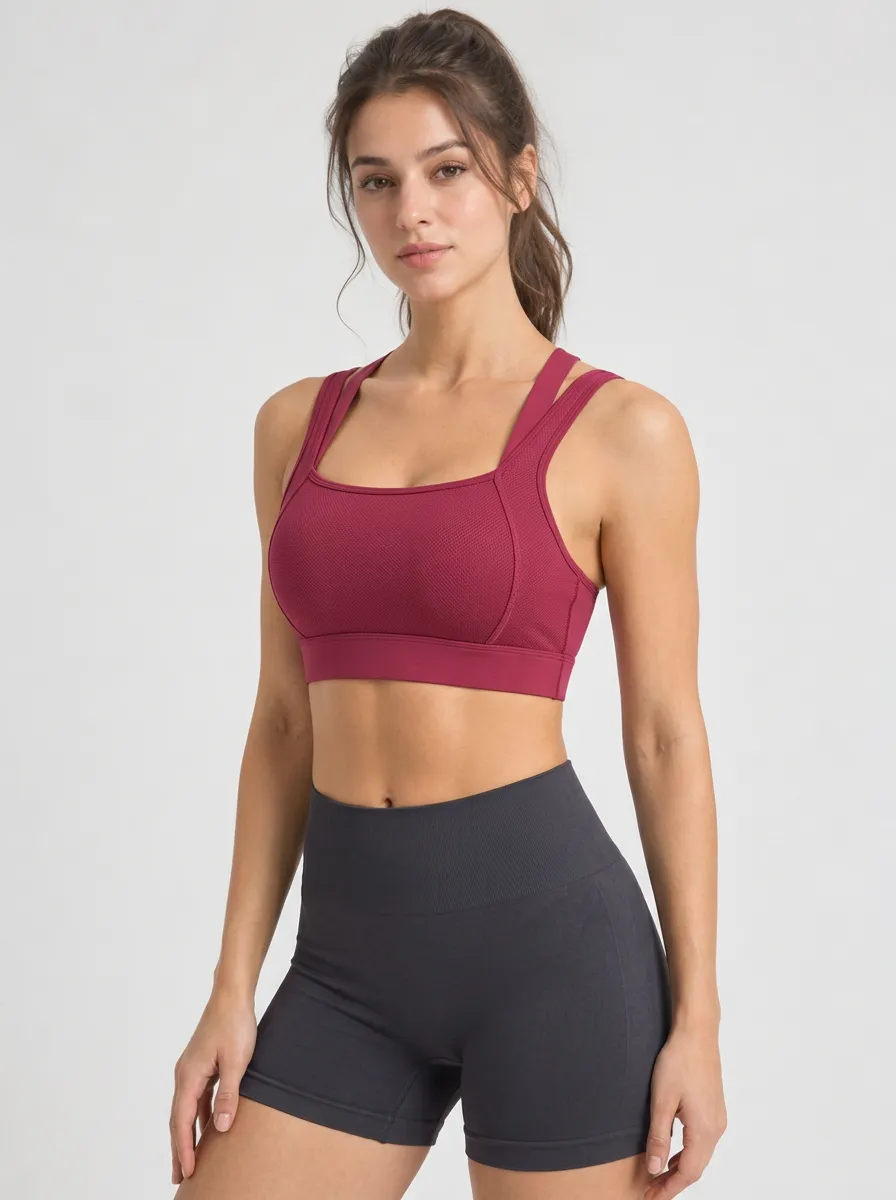 Women's Textured Sports Bra