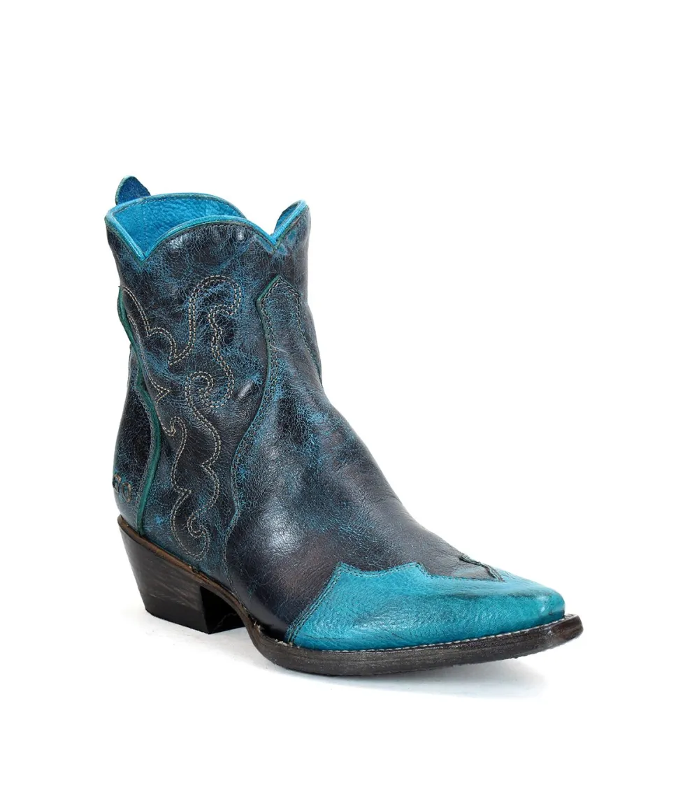 Pointed-Toe Western Boots