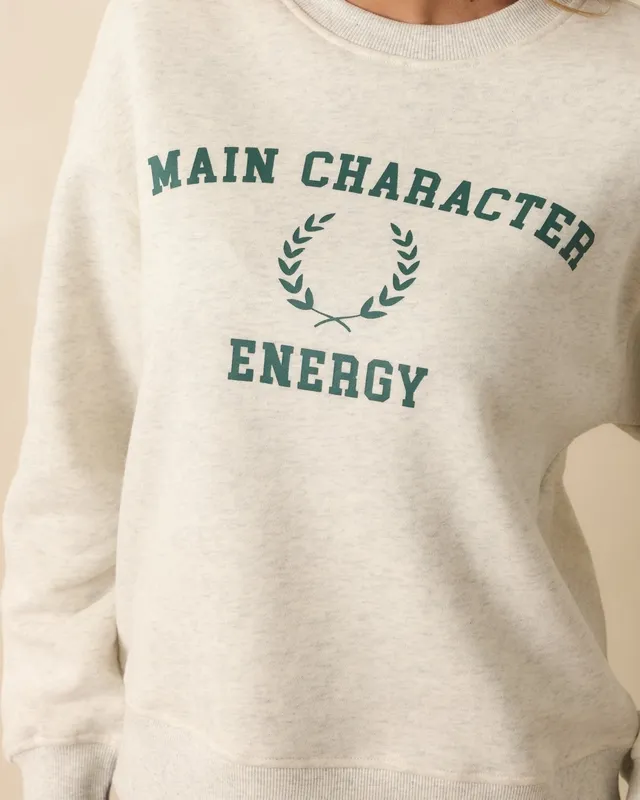 Gray Marled Sweatshirt