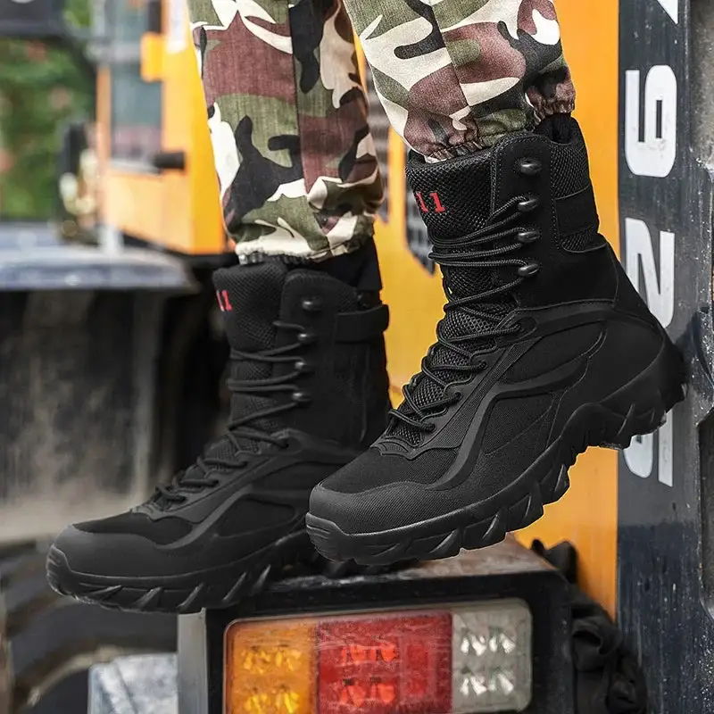Men's Cushioned Work Utility Boots