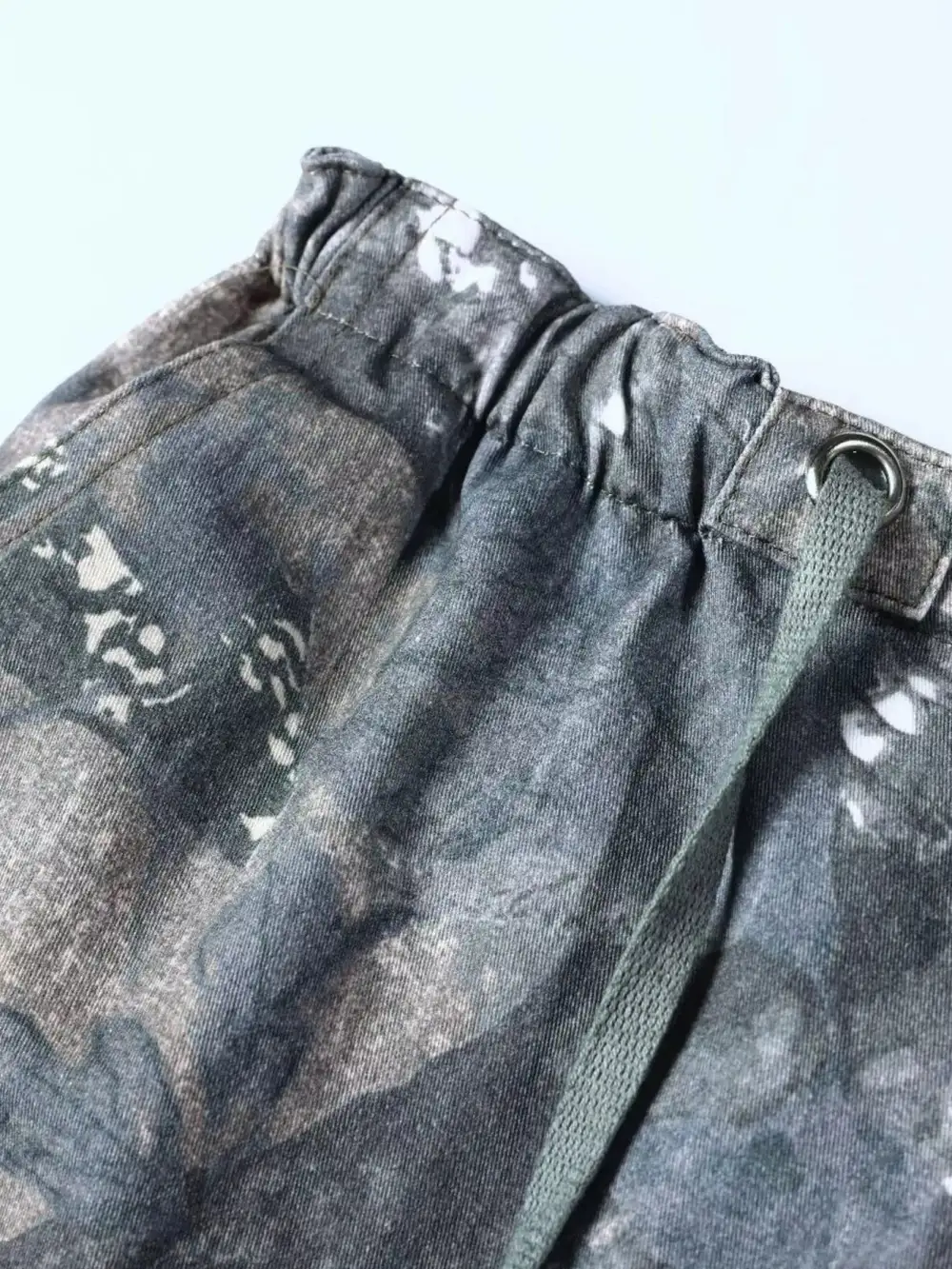 Men's Drawstring Camouflage Cargo Pants