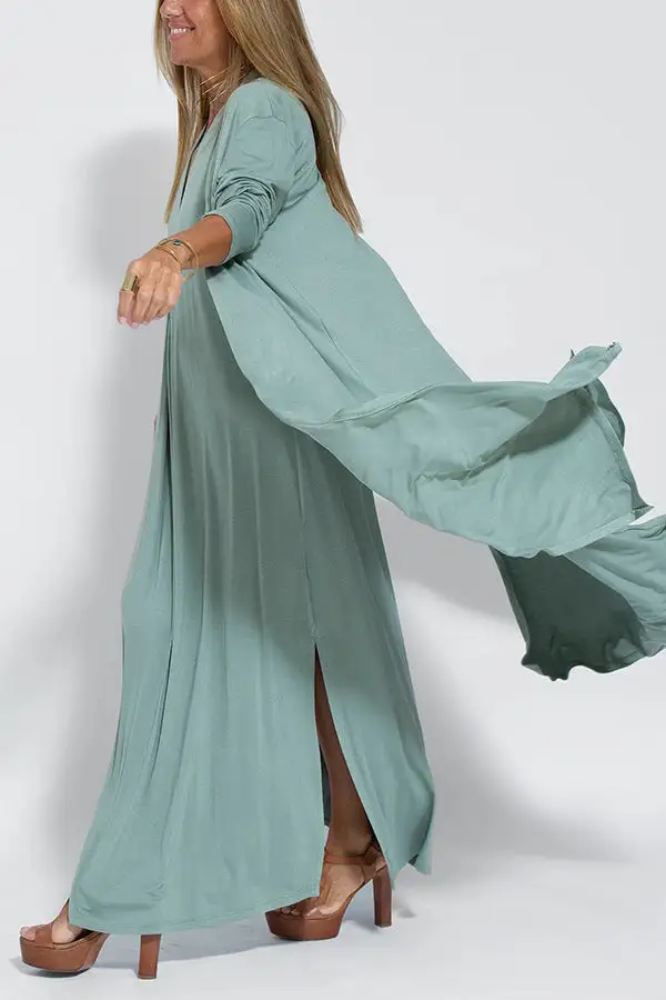 Elowen Flowy Maxi Comfort Dress