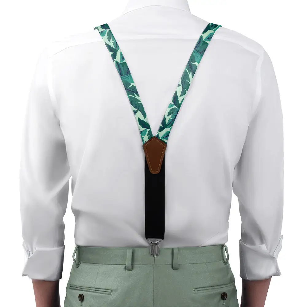Banana Leaves Theme Suspenders