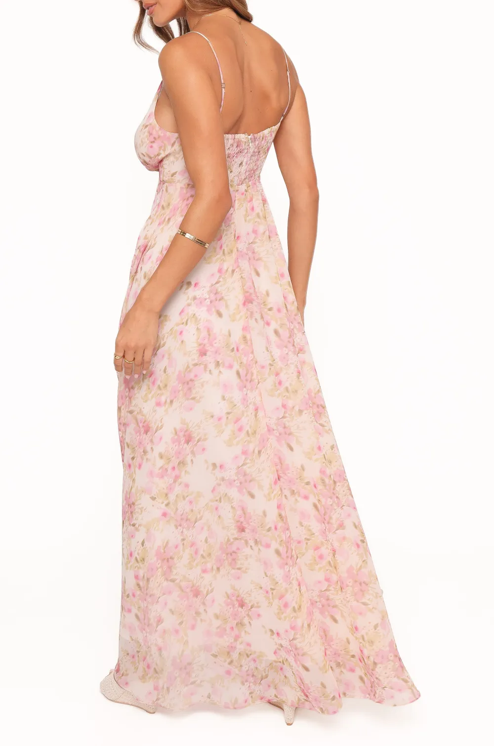 Empire V-Neck Maxi Dress