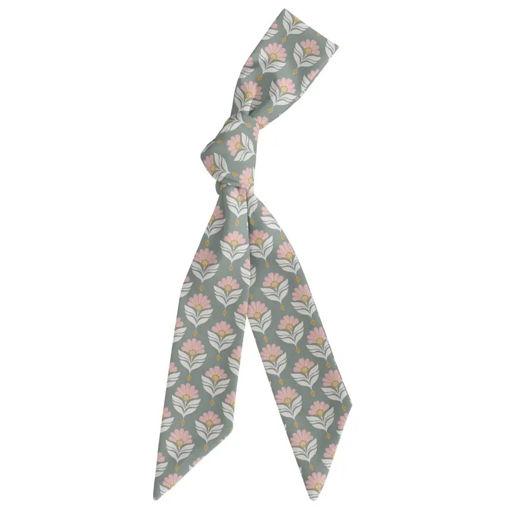 Grand Deco Floral Pattern Hair Scarf