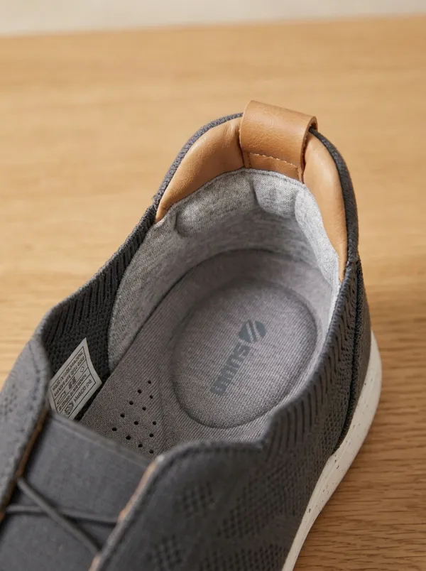 Streetwear Knit Minimalist Shape Men's Stretch Canvas Shoes