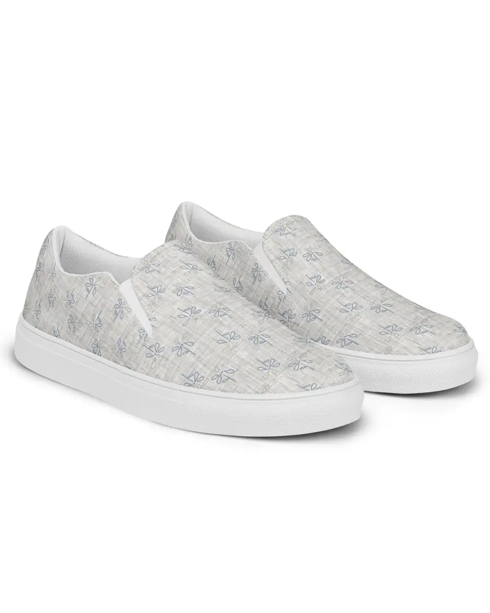 Graceful Check Slip On Shoes