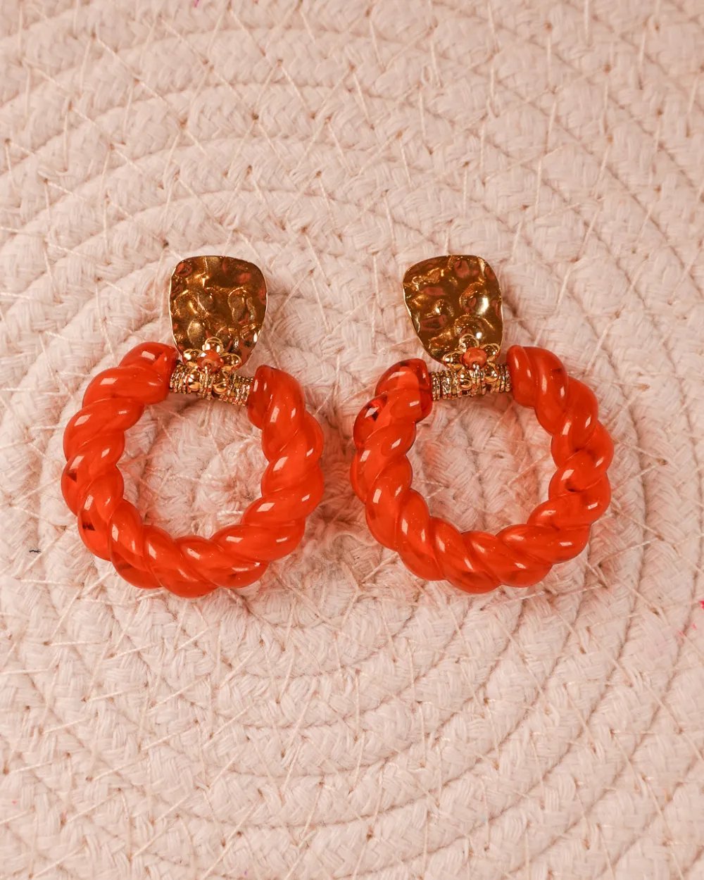 Candy Bead Cluster Earrings