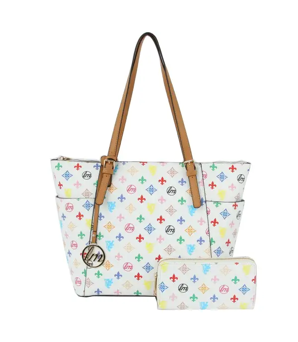 Signature Print Set Backpack