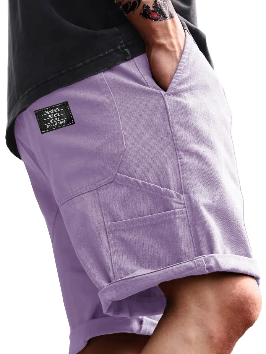 Comfort Fit Utility Pocket Shorts