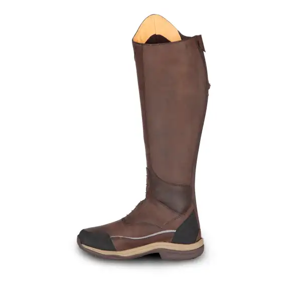 Everyday Weather-Ready Leather Riding Boots