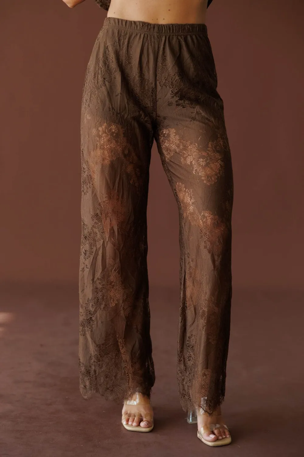 Lace Casual Pants