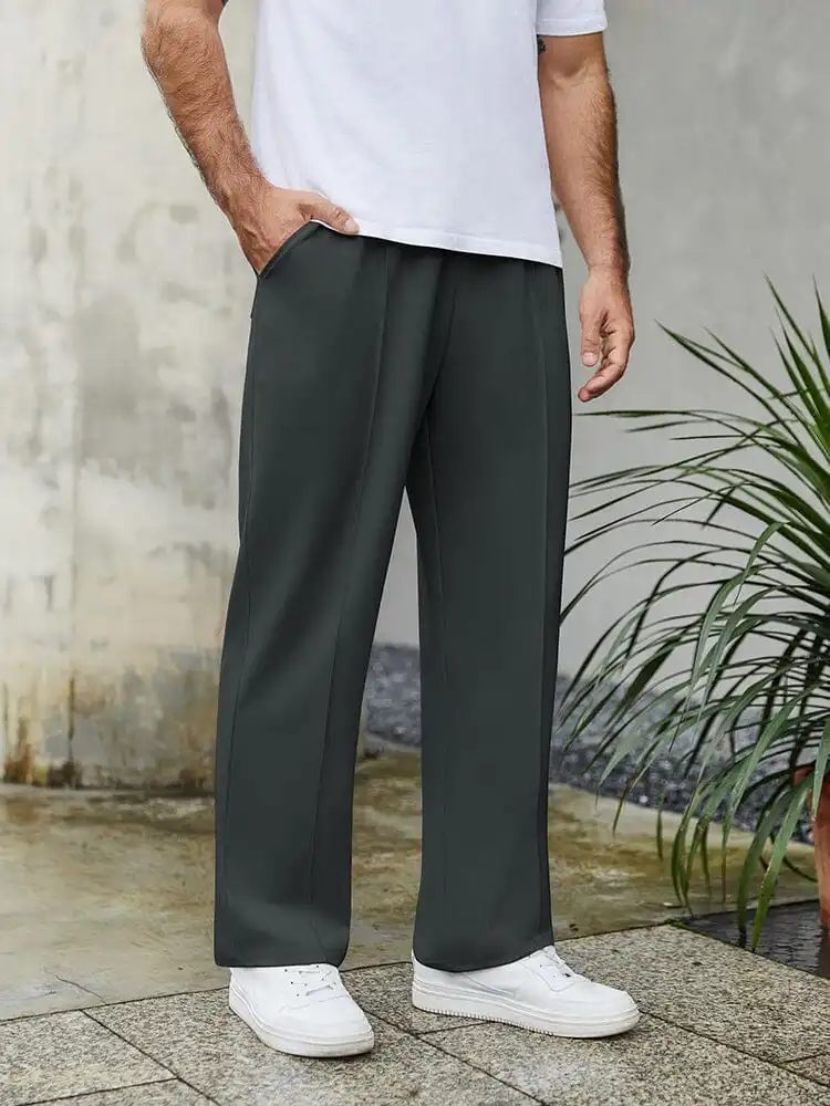 Textured Knit Jogger Pants