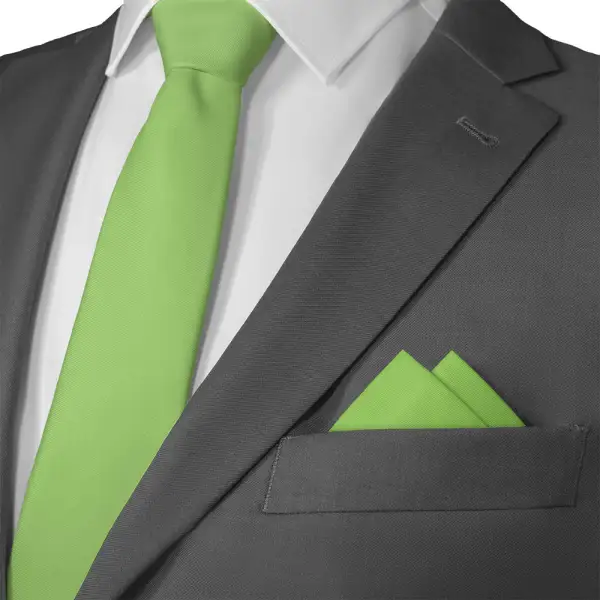 Graceful Contemporary Solid Pocket Square