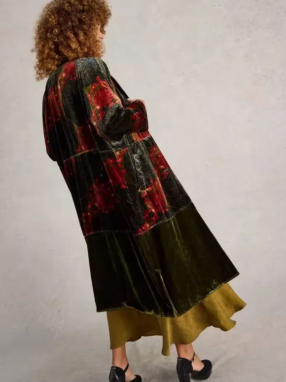 Velvet Duster Coat