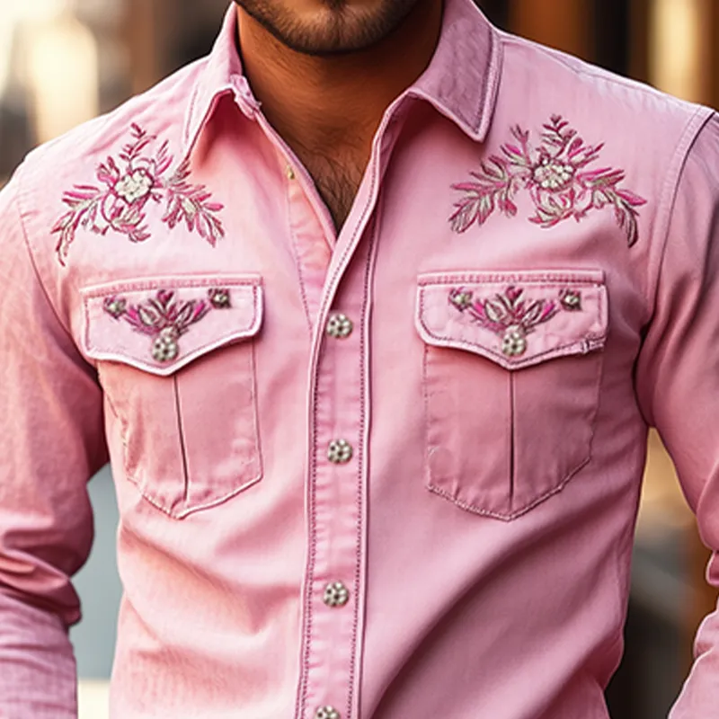 Relaxed Button Textured Shirt