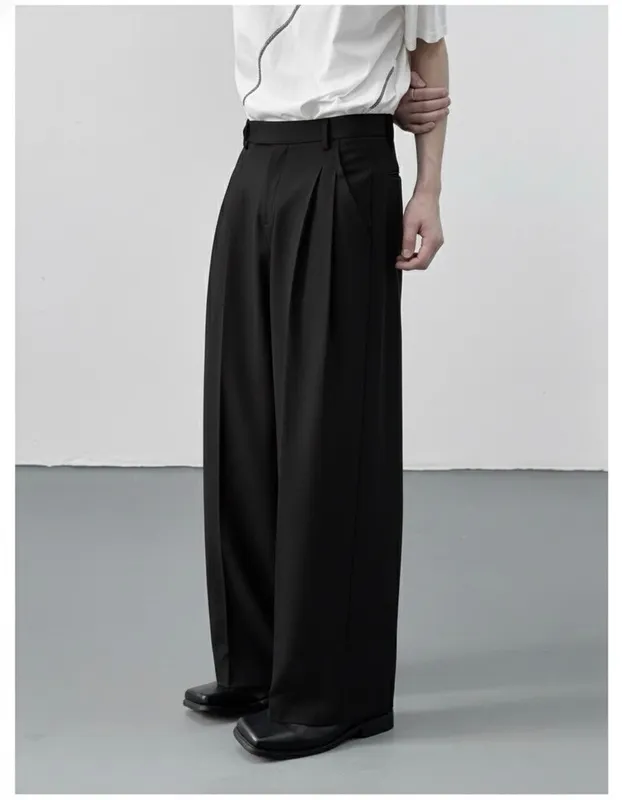 Tailored Pleated Pants