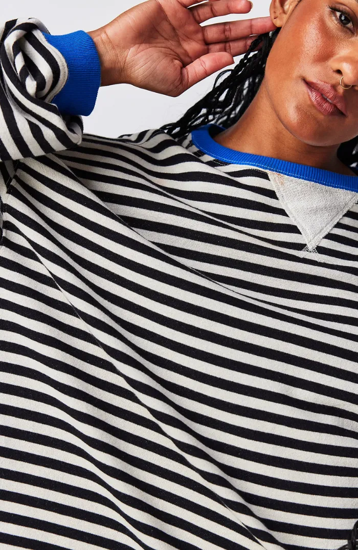Striped Oversized Sweater