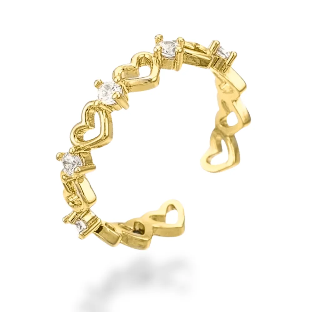 Heart Adjustable Ring