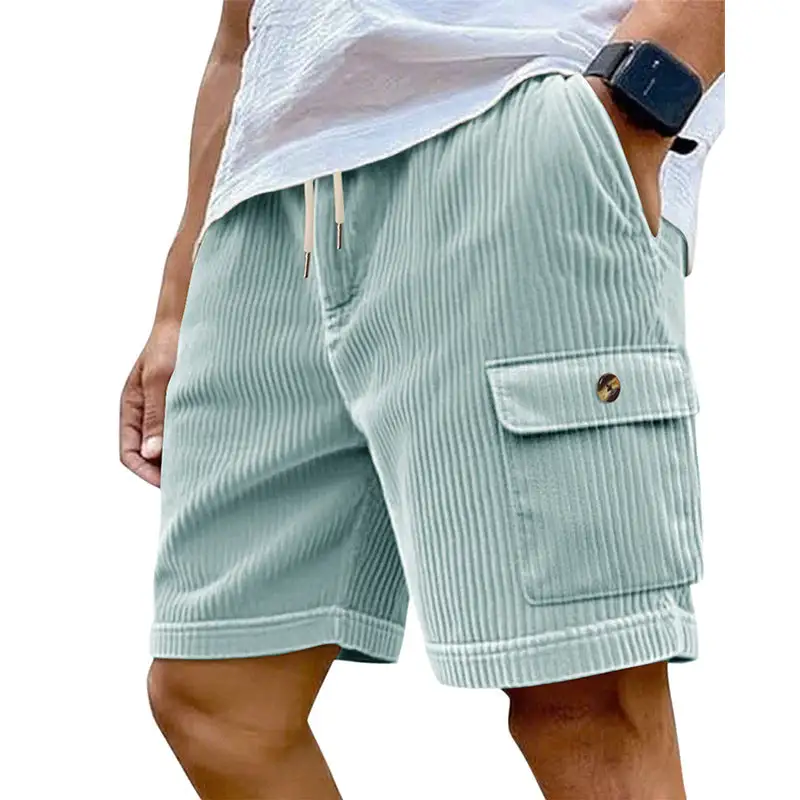 Men's Rugged Cargo Shorts with Roomy Pocket Storage
