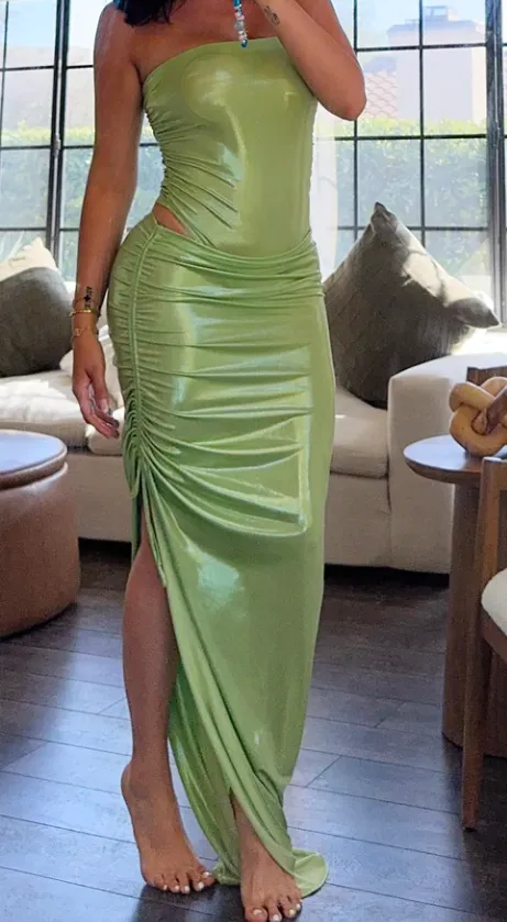 Women’s Green Two-Piece Set