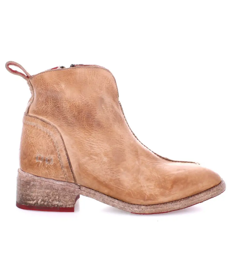 Pull-Tab Refined Ankle Boots