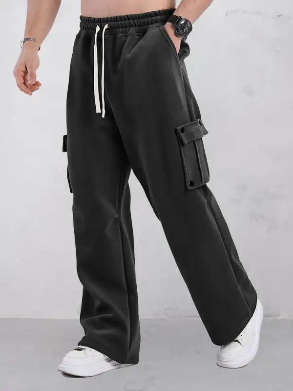 Relaxed Cargo Pocket Cargo Pants