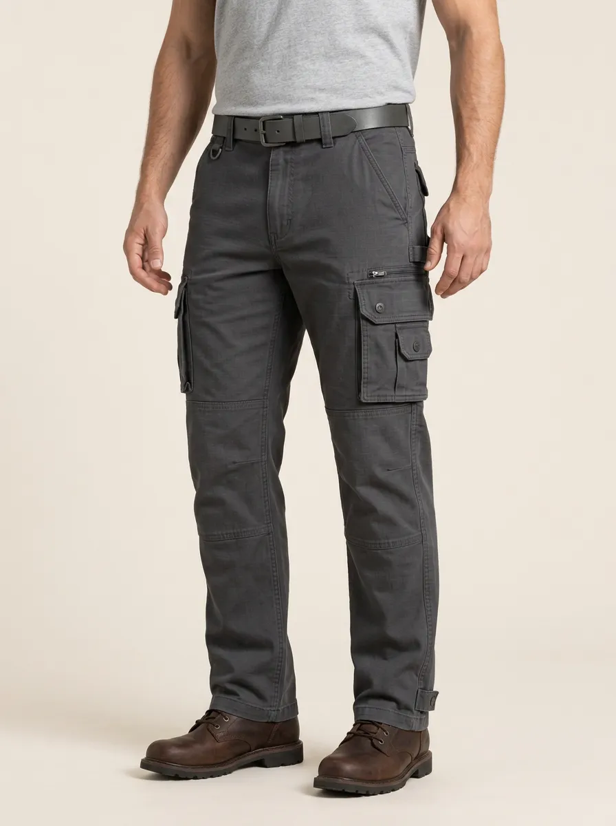 Men's Outdoor Multi-Pocket Carpenter Work Pants