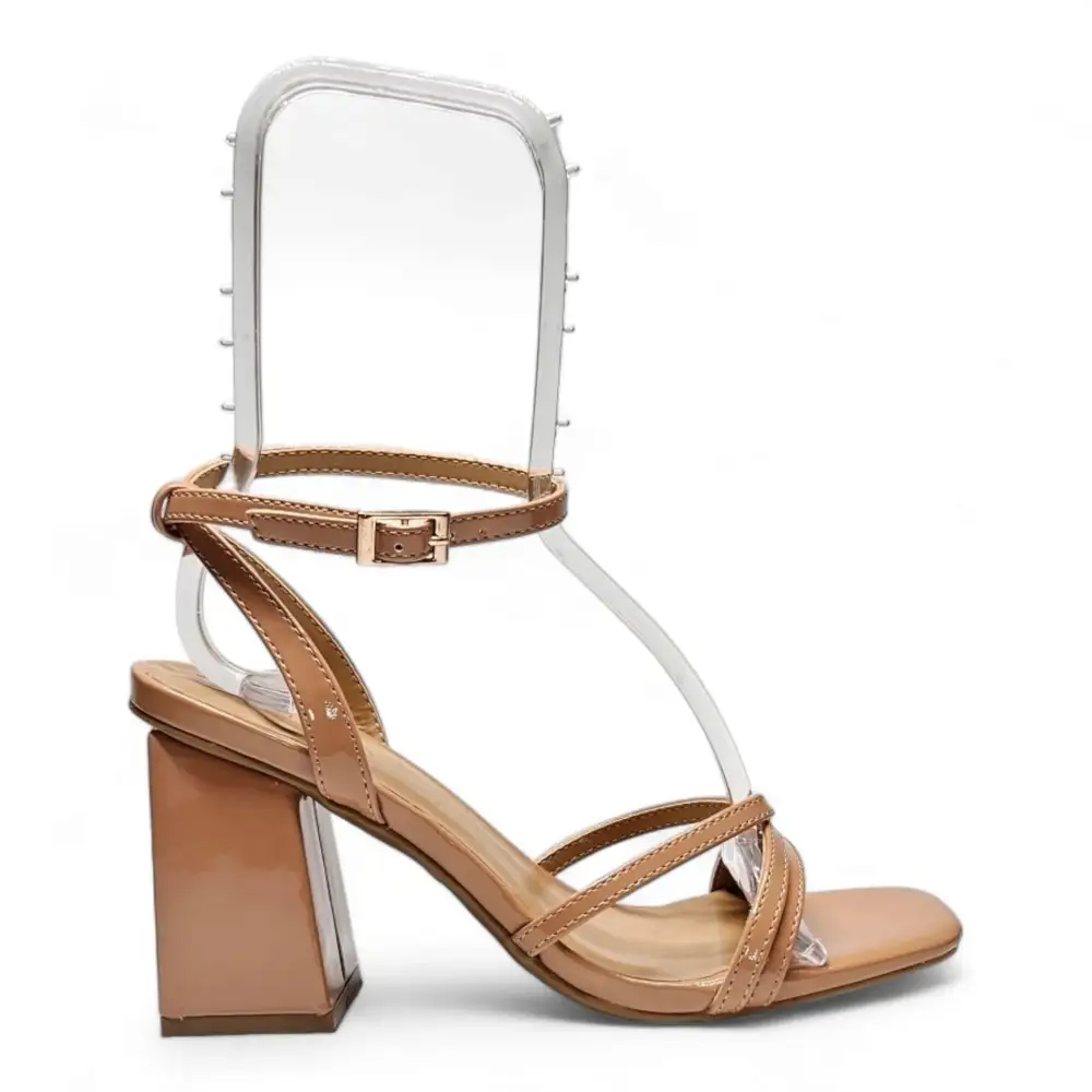 Dainty Strap Gretchen Block Heel