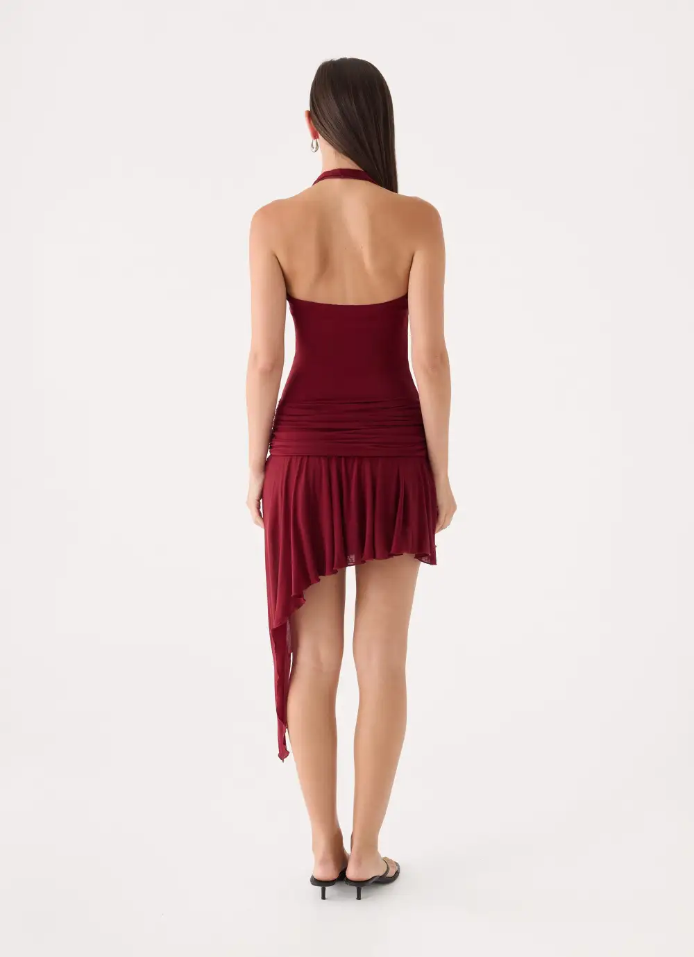 Refined Halter Mini Dress