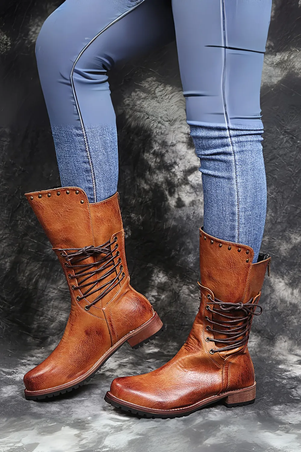 Mid Calf Boots