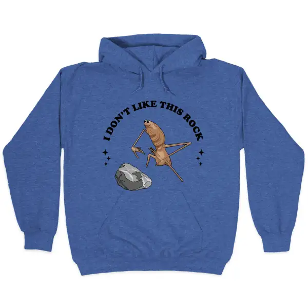 Cartoon Motif Pullover Hoodie