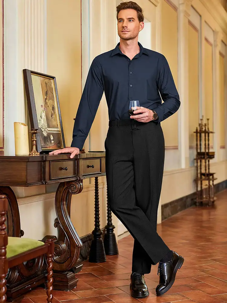 Classic Expandable Waist Dress Pants